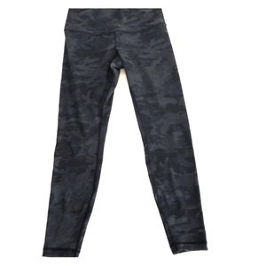 Lululemon black gray cameo Align leggings sz 10